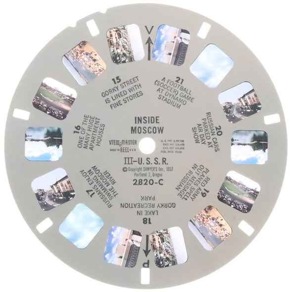 10 ANDREW - Inside Moscow III - View-Master Single Reel - 1957 - vintage - 2820-C Reels 3dstereo 