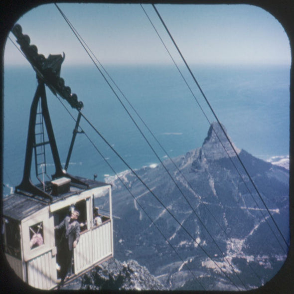 10 ANDREW - Table Mountain and Cableway - View-Master Single Reel - 1948 - vintage - 3005 Reels 3dstereo 