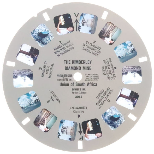 10 ANDREW - The Kimberley Diamond Mile - View-Master Single Reel - vintage - 3015 Reels 3dstereo 