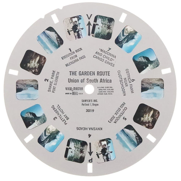 5 ANDREW - The Garden Route - Union South Africa - View-Master Single Reel - vintage - 3019 Reels 3dstereo 