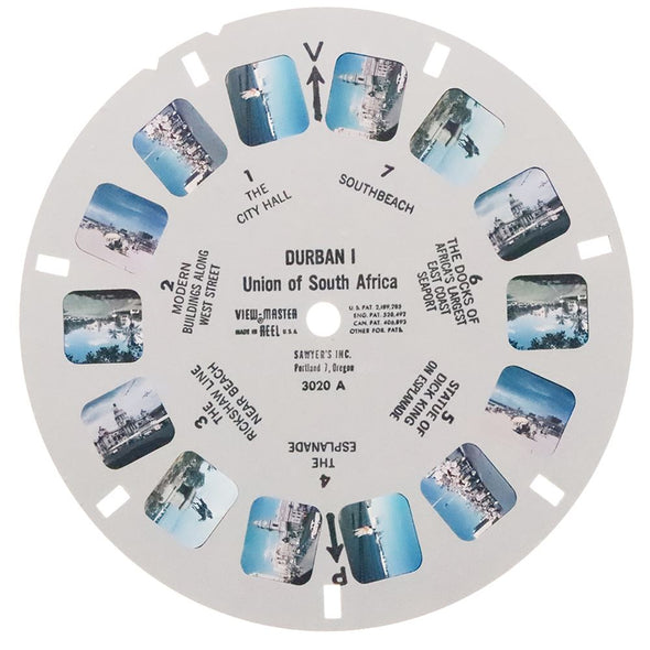 5 ANDREW - Durban I - Union of South Africa - View-Master Single Reel - vintage - 3020-A Reels 3dstereo 