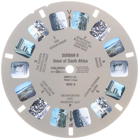 10 ANDREW - Durban II - View-Master Single Reel - vintage - 3020 B Reels 3dstereo 