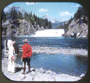 5 ANDREW - Banff Canadian Rockies - Australian View-Master Single Reel - 318 - vintage Reels 3dstereo 