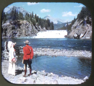 5 ANDREW - Banff Canadian Rockies - Australian View-Master Single Reel - 318 - vintage Reels 3dstereo 