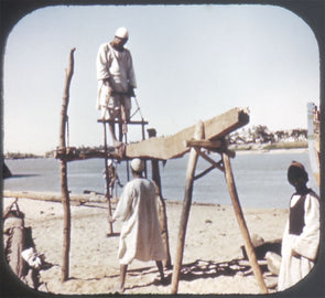 5 ANDREW - People of the Nile Valley Egypt - View-Master Single Reel - vintage - 3308 Reels 3dstereo 
