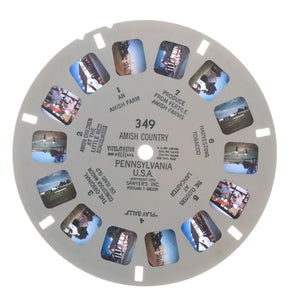 Amish Country - Pennsylvania U.S.A. - View-Master Printed Reel - vintage - (REL-349) 3dstereo 