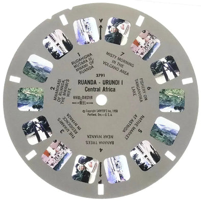 3791 - Ruanda - Urandi I - View-Master - Vintage Single Reel Reels 3dstereo 