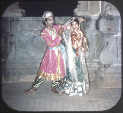 5 ANDREW - Dances of India - View-Master Reel - 1956 - vintage - 4309 Packet 3dstereo 