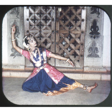 5 ANDREW - Dancers of India - View-Master Single Reel - 1952 - vintage - 4309 Reels 3dstereo 