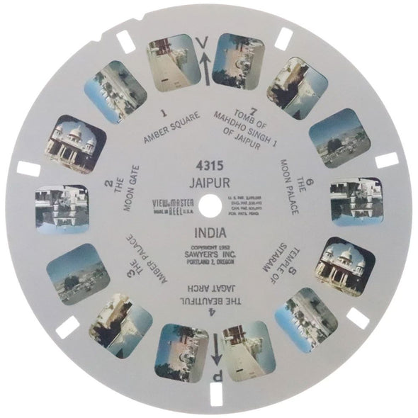 Jaipur India - View-Master Single Reel - vintage - 4315 Reels 3dstereo 