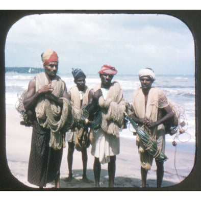 5 ANDREW - Ceylon I - Indian Ocean - View Master Single Reel - vintage - 4501A Packet 3dstereo 