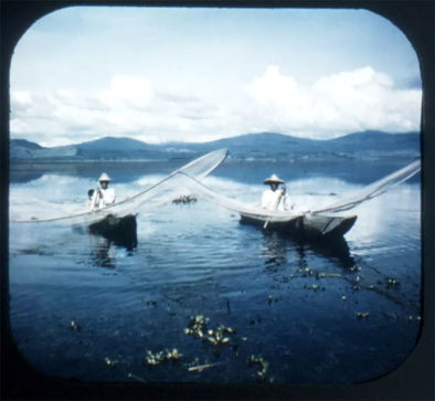 5 ANDREW - Lake Patzcuaro - Mexico - View-Master Single Reel - 1946 - vintage - 516 Reels 3dstereo 