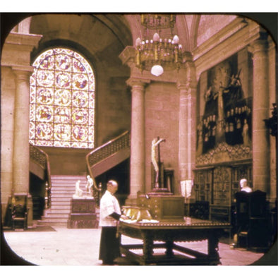 5 ANDREW - La Basilica De Nuestra Señora de Guadalupe Mexico - View-Master Single Reel - 1948 - vintage - 522 Reels 3dstereo 