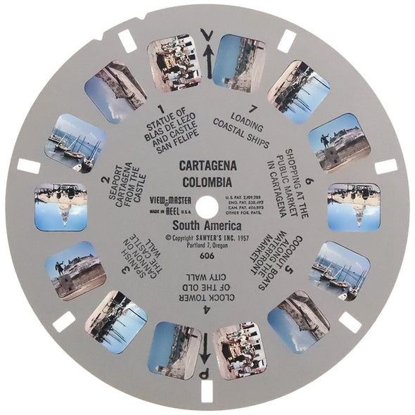 5 ANDREW - Cartagena - Colombia - South America - View Master Single Reel - vintage - 606 Reels 3dstereo 