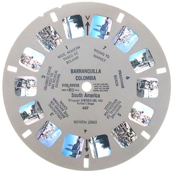 4 ANDREW - Barranquilla Colombia - South America - View-Master Single Reel - 1957 - vintage - 607 Reels 3dstereo 