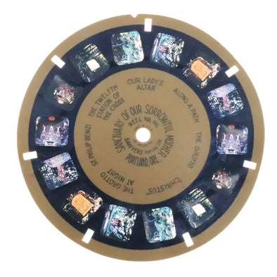 Sanctuary of our Sorrowful Mother - View-Master - Blue Ring - Reel (BR-146c) Reels 3dstereo 