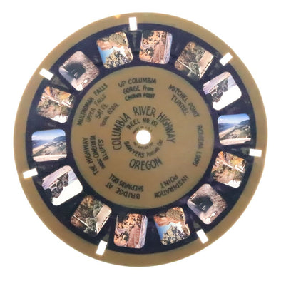 St. Augustine Ostrich - Alligator Farm - View-Master - Blue Ring - Reel (BR-160n) Reels 3dstereo 