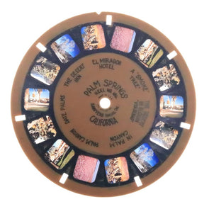 Palm Springs - California - View-Master Blue-Ring Reel - vintage (BR-186c) Reels 3dstereo 