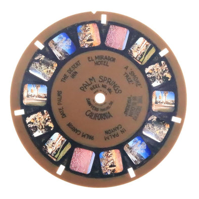 Palm Springs - California - View-Master Blue-Ring Reel - vintage (BR-186c) Reels 3dstereo 