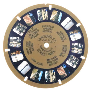 Vancouver British Columbia Stanley Park - View-Master Blue Ring Reel - vintage - (BR-311c) Reels 3dstereo 