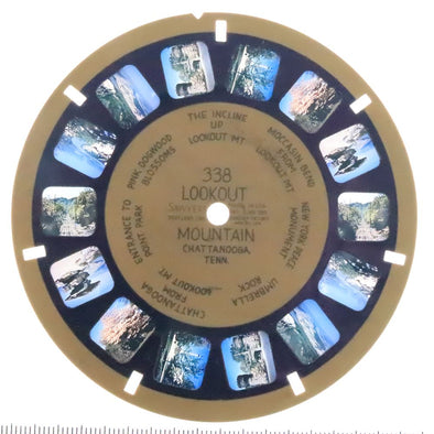 Lookout Mountain - View-Master Blue Ring Reel - vintage - (BR-338n) Reel 3dstereo 