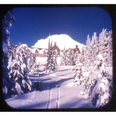 4 ANDREW - Timberline Lodge and Mt. Hood - View-Master Blue Ring Reel - vintage - 211 Reels 3dstereo 