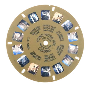 Yosemite National Park - California- View-Master Buff - Reel - vintage - (BUF-132c) Reels 3dstereo 