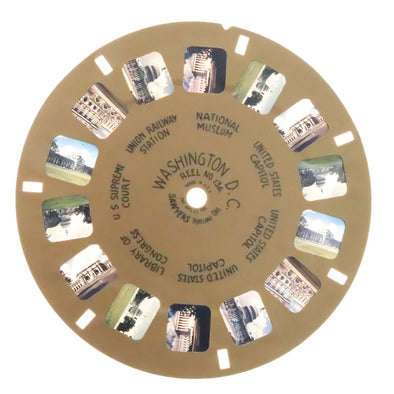 Washington. D.C. - View-Master - Vintage Buff - Reel (BUF-136C) Reels 3dstereo 