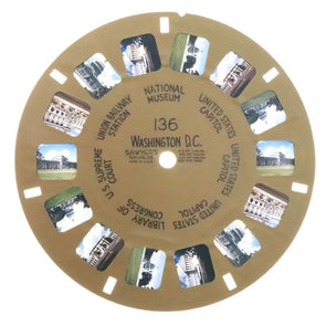 Washington. D.C. - View-Master - Vintage Buff - Reel (BUF-136n) Reels 3dstereo 