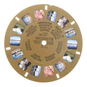 Washington. D.C. - View-Master - Vintage Buff - Reel (BUF-137n) Reels 3dstereo 