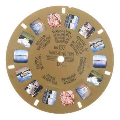 Washington. D.C. - View-Master - Vintage Buff - Reel (BUF-137n) Reels 3dstereo 