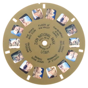Zion - National Park - View-Master - Vintage Buff - Reel (BUF-141c) Reels 3dstereo 