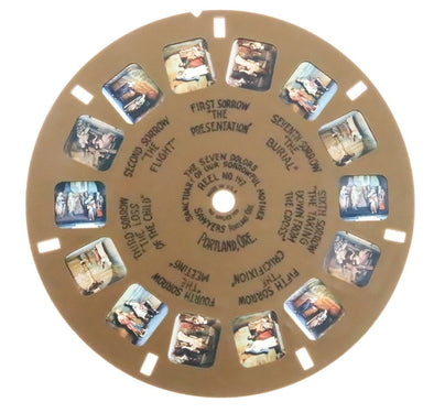 Seven Dolors - Sanctuary of our Sorrowful Mother - View-Master - Buff- Reel (BUF-147c) Reels 3dstereo 