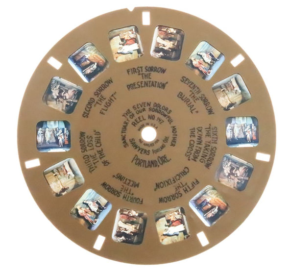 Seven Dolors - Sanctuary of our Sorrowful Mother - View-Master - Buff- Reel (BUF-147c) Reels 3dstereo 