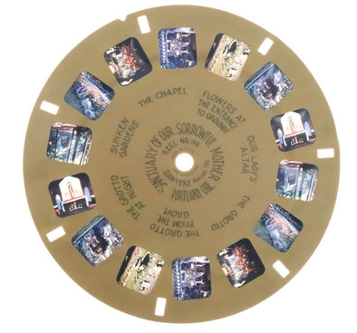 Sanctuary of our Sorrowful Mother - View-Master - Buff- Reel (BUF-148c) Reels 3dstereo 