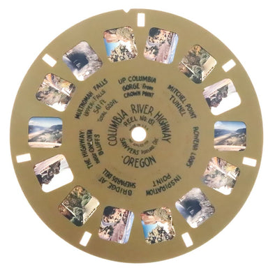 Water Falls Along - Columbia River Highway - Oregon - View-Master - Buff - Reel (BUF-151c) Reels 3dstereo 