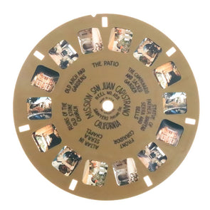 San Juan Capistrano - Mission California - View-Master Buff Reel - vintage (BUF-189c) Reels 3dstereo 