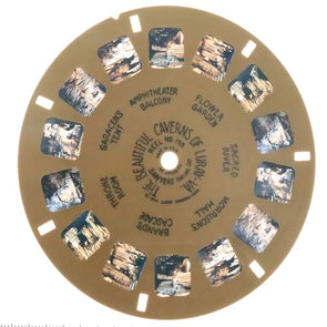 Beautiful Caverns of Luray - Virginia - View-Master Buff Reel - vintage (BUF-195c) Reels 3dstereo 