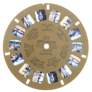 Santa Catalina Island - California - View-Master Buff Reel - vintage - (BUF-201n) Reels 3dstereo 