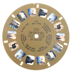 Black Hills, South Dakota - View-Master Buff Reel - vintage - (BUF-203n) 3dstereo 