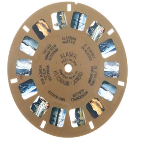 Alaska Ketchikan Juneau - View-Master Buff Reel - vintage (BUF-302c) Reels 3dstereo 