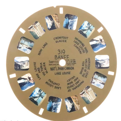 Banff National Park, Canada View-Master Buff Reel - vintage -(BUF-319n) Reels 3dstereo 