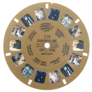 Mammoth Cave Nat'l Park Kentucky I - View-Master Buff Reel - vintage - (BUF-339n) Reel 3dstereo 