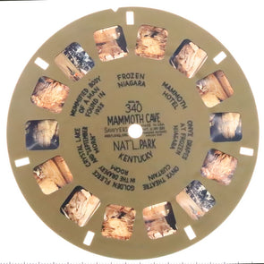 Mammoth Cave Nat'l Park Kentucky II - View-Master Buff Reel - vintage - (BUF-340n) Reel 3dstereo 