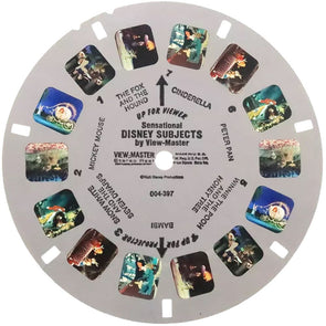 5 ANDREW - Sensational Disney Subjects - Demonstration Reel - View-Master Single Reel - vintage Reels 3dstereo 