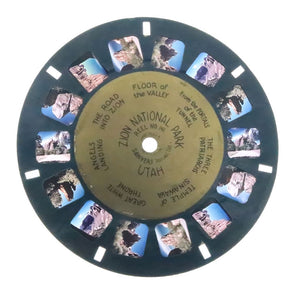 Zion - National Park - View-Master - Gold Center - Reel (GC-141c) Reels 3dstereo 