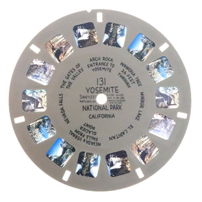 Yosemite National Park - California- View-Master Hand-Lettered Reel - vintage - (HL-131n) Reels 3dstereo 