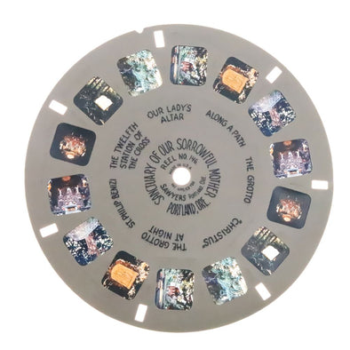 Sanctuary of our Sorrowful Mother - View-Master - Hand Lettered - Reel (HL-146c) Reels 3dstereo 