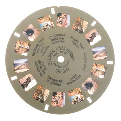 Columbia River Highway - Oregon - View-Master - Hand Lettered - Reel (HL-151c) Reels 3dstereo 