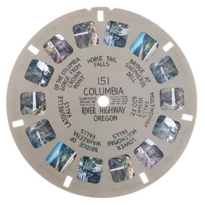 Columbia River Highway - Oregon - View-Master - Hand Lettered - Reel (HL-151n) Reels 3dstereo 